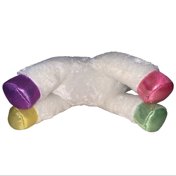 Aurora Little Prism Unicorn Plush Stuffed Animal - Picture 4 of 10